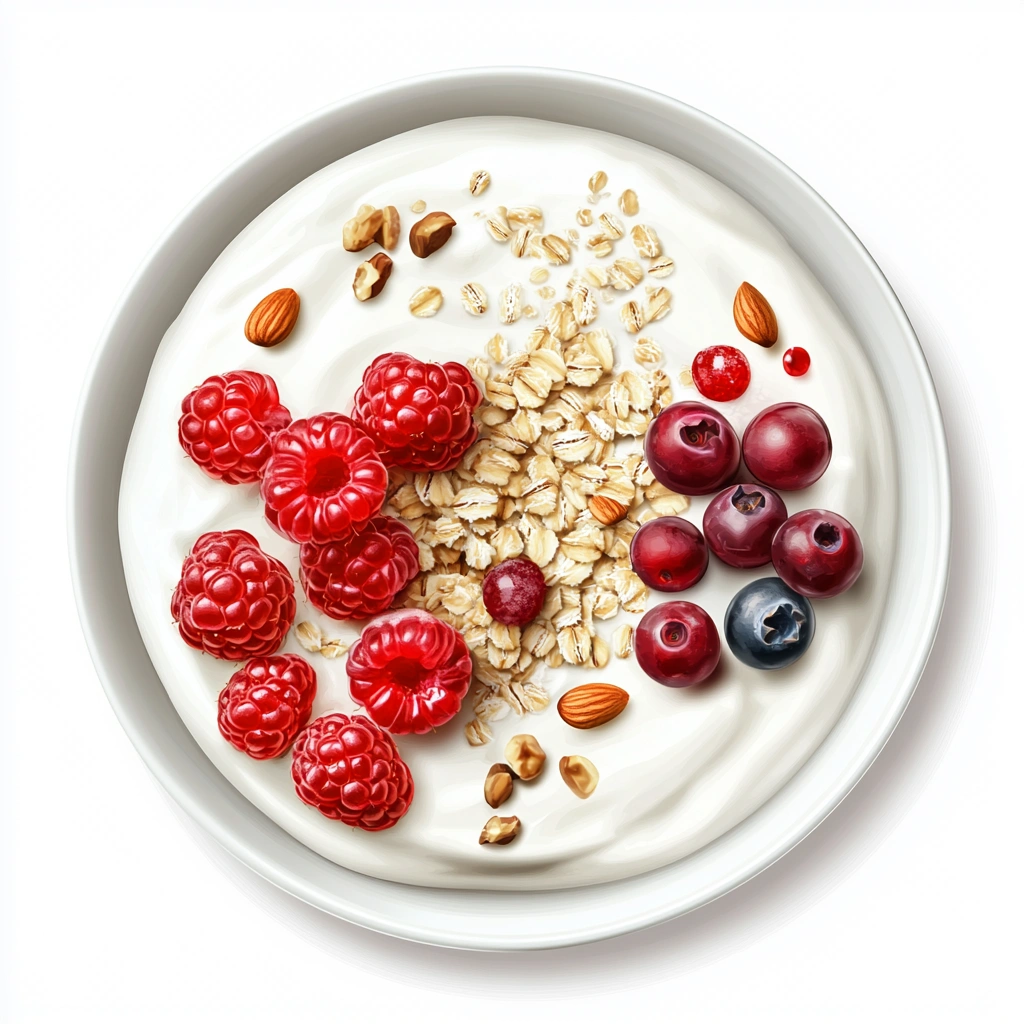 Приклад здорового сніданку за планом blintervax